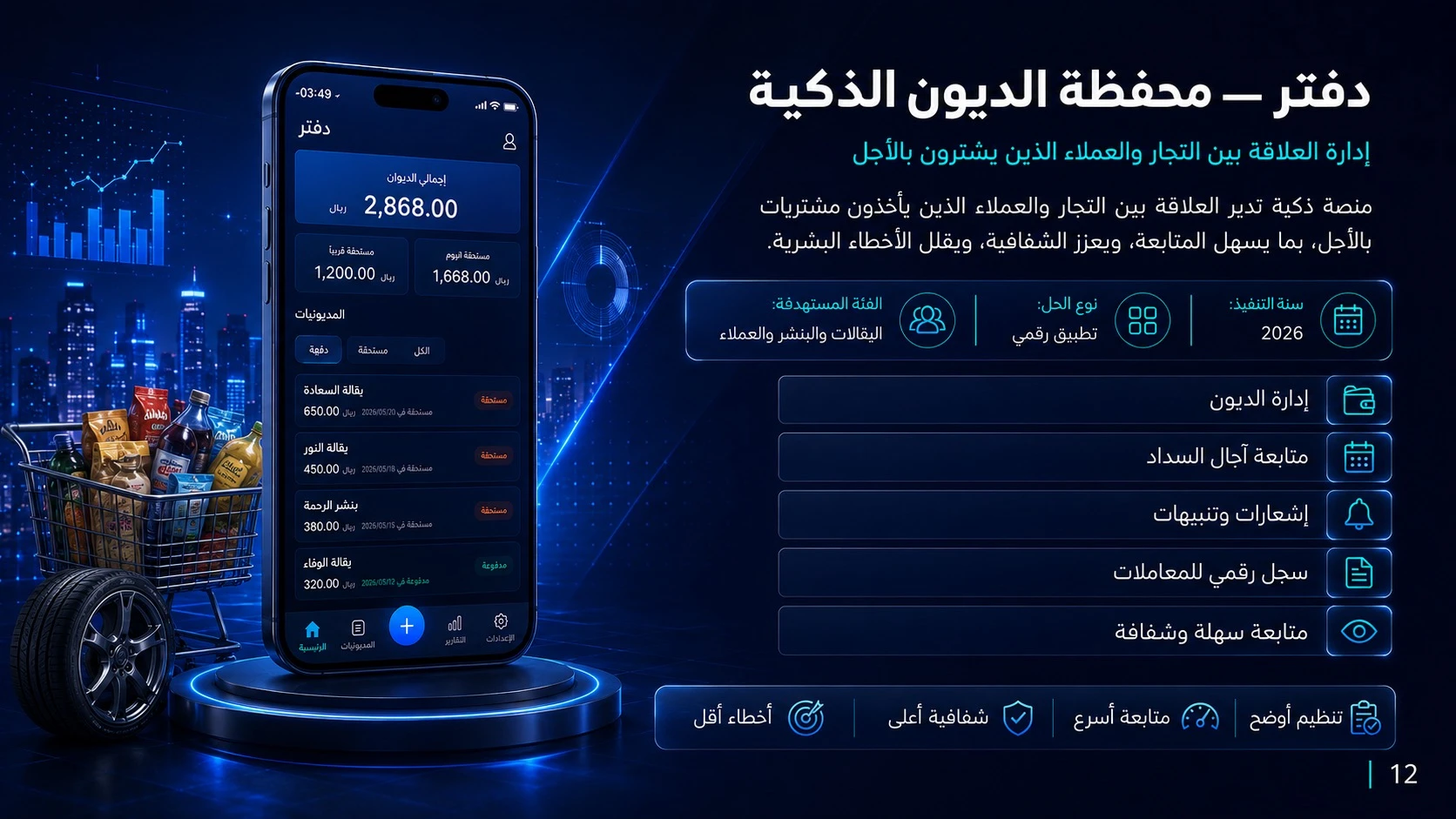 دفتر — عرض من ملف الأعمال